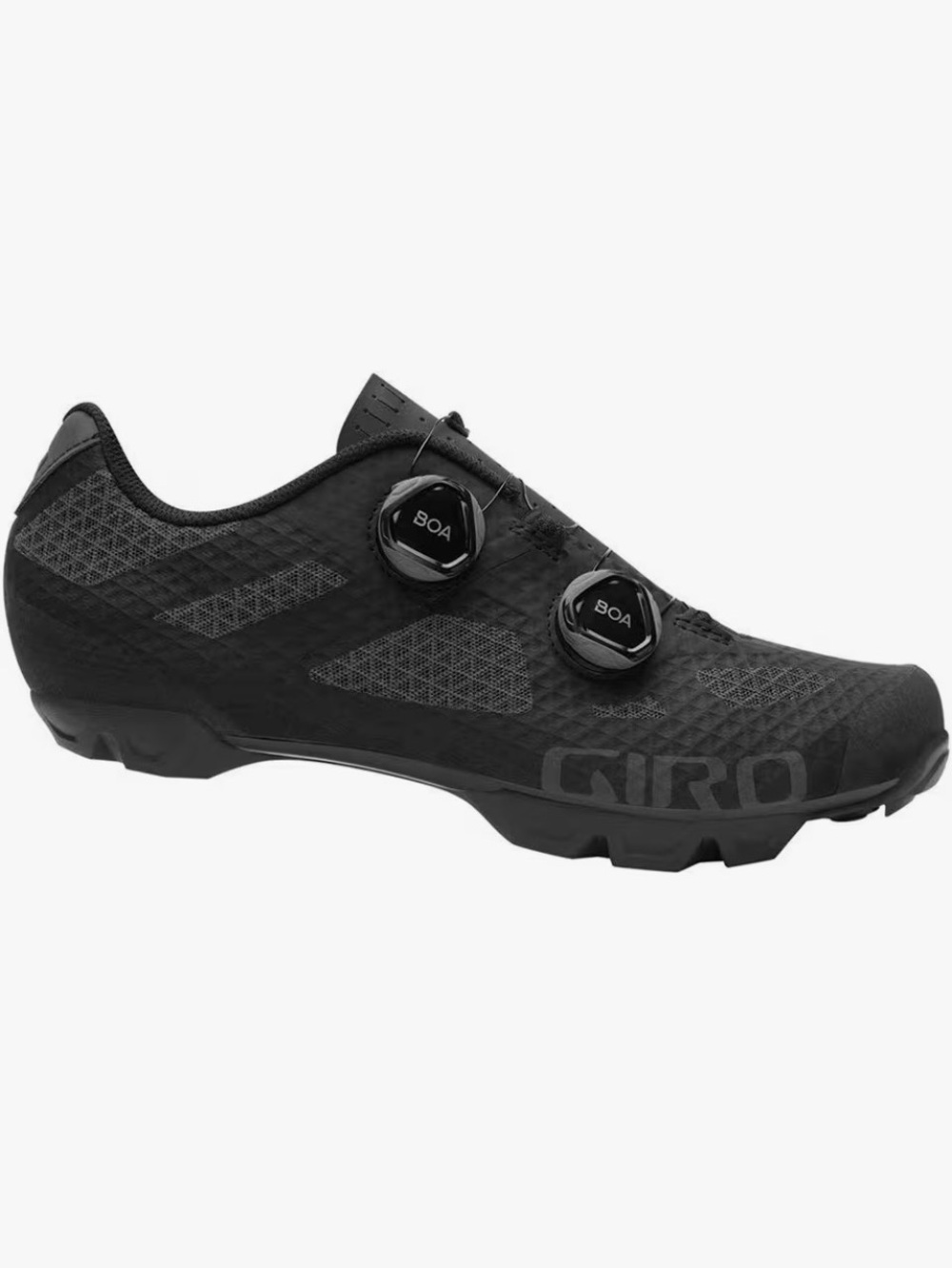 🔥Giro Men's Sector Cycling Shoes W/BOA L6 Fit In Black/Shadow-22, Sz 13.5 NIB